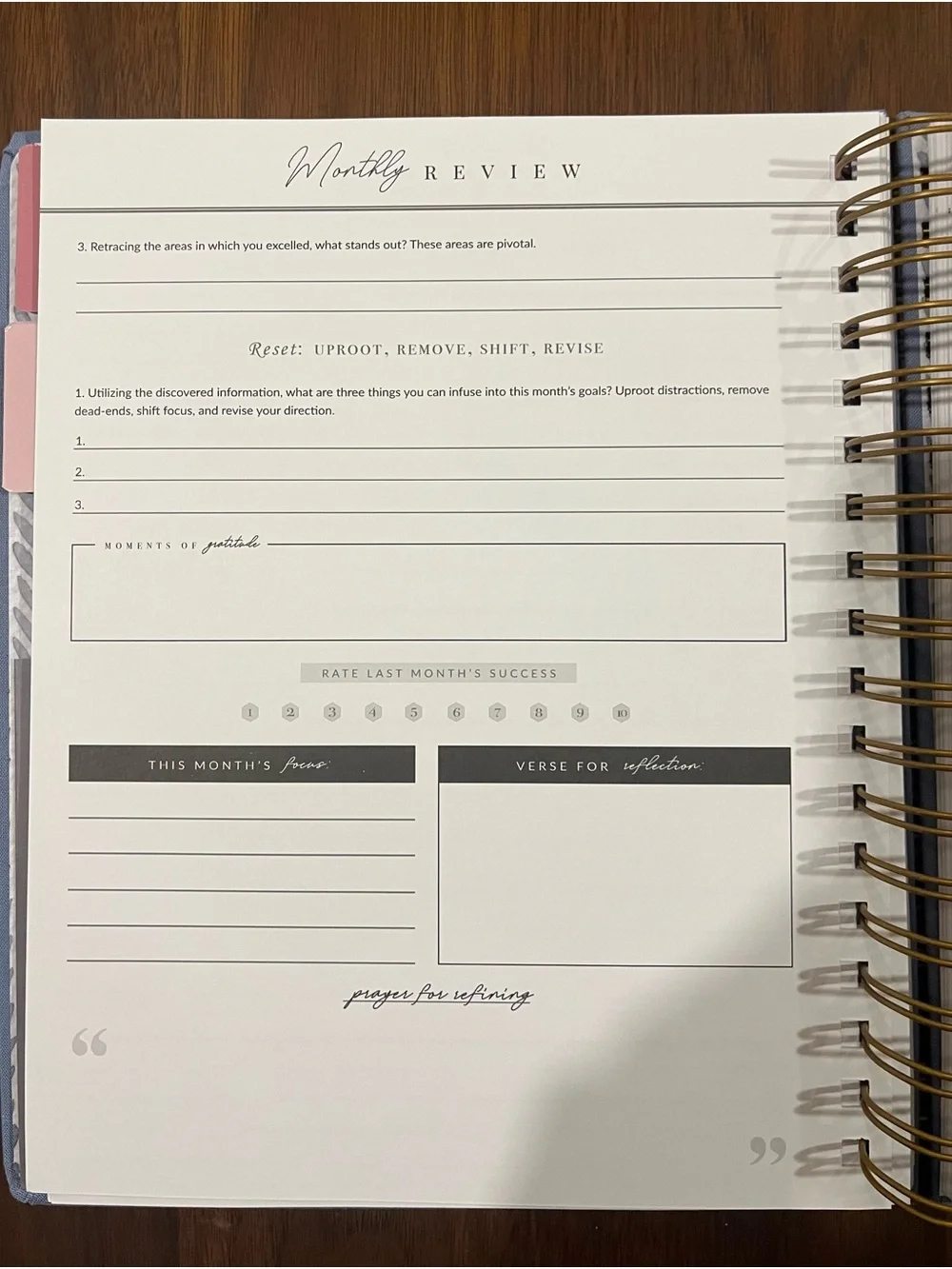 Planner/Agenda Christian